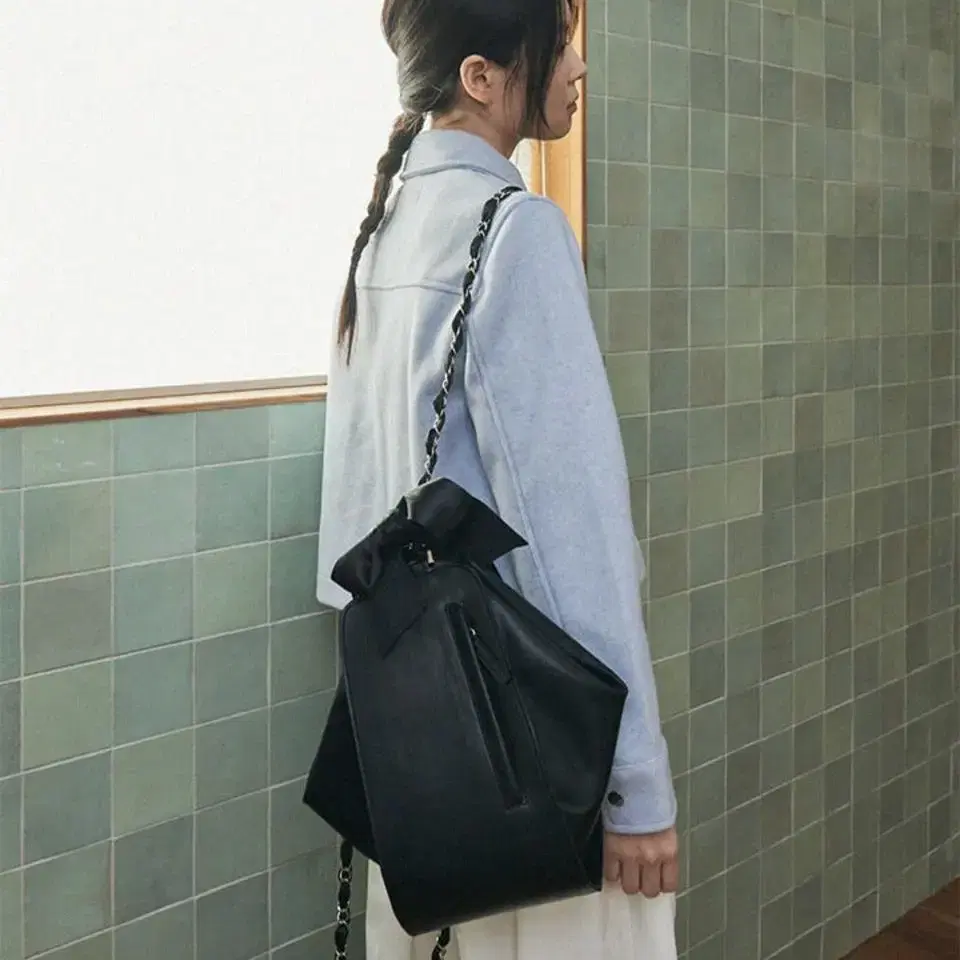 [리멤버 제인] 스완백 / swan bag (black)