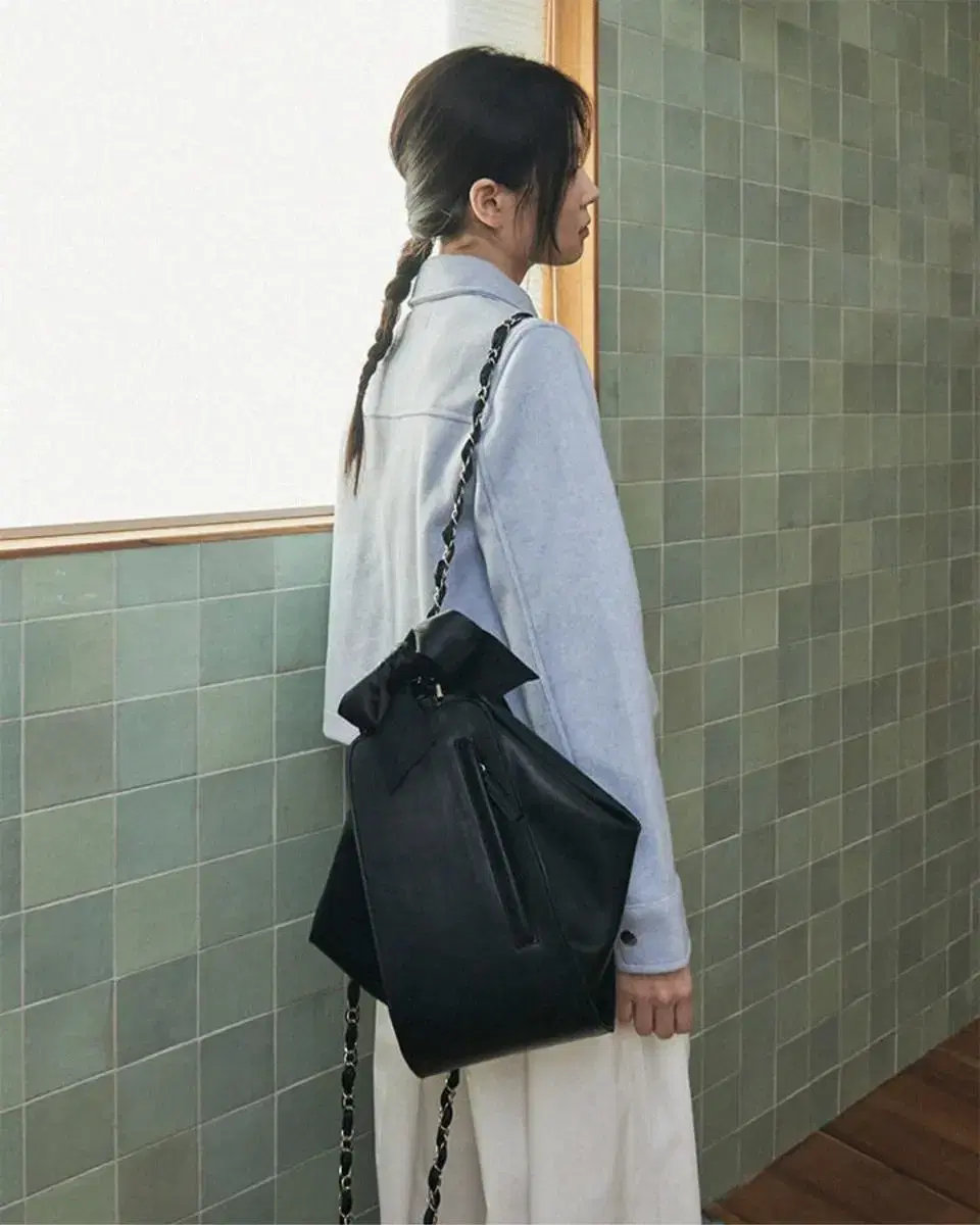 [리멤버 제인] 스완백 / swan bag (black)