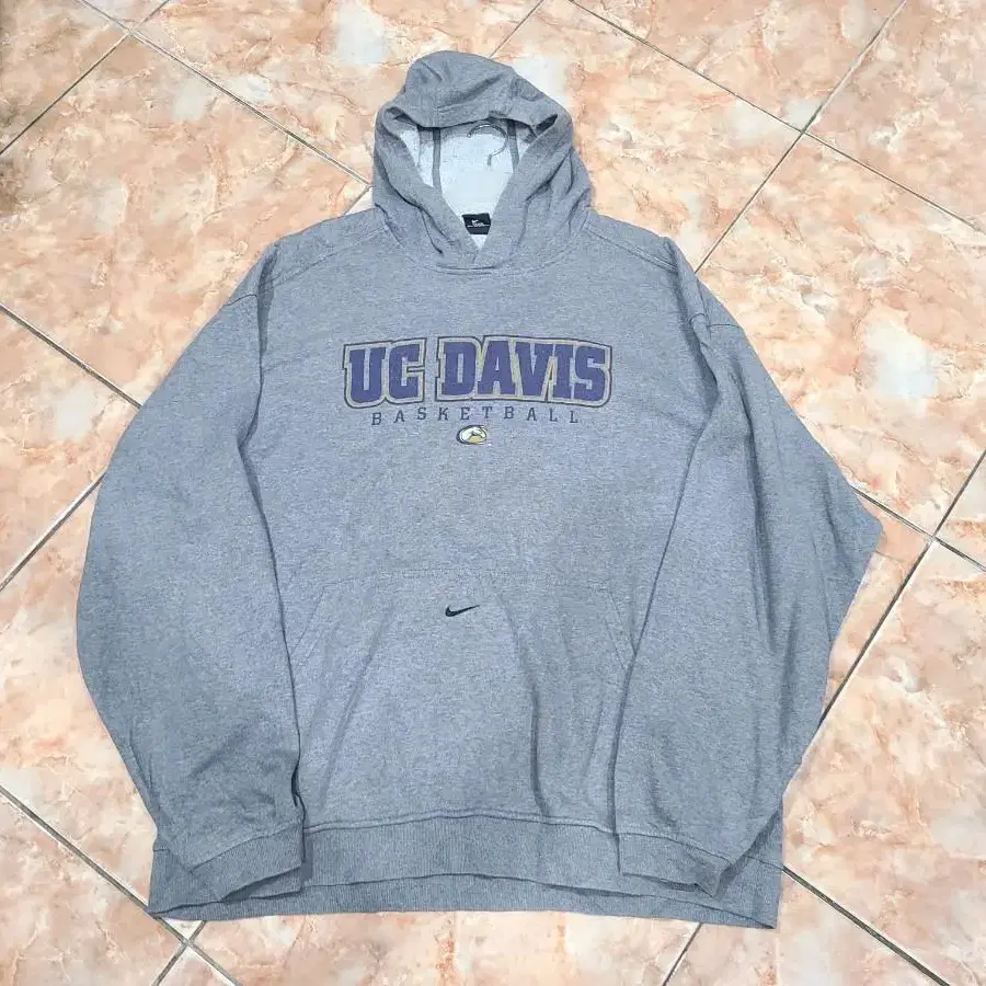 UC DAVIS BASKETBALL 나이키 오버사이즈 후드티셔츠