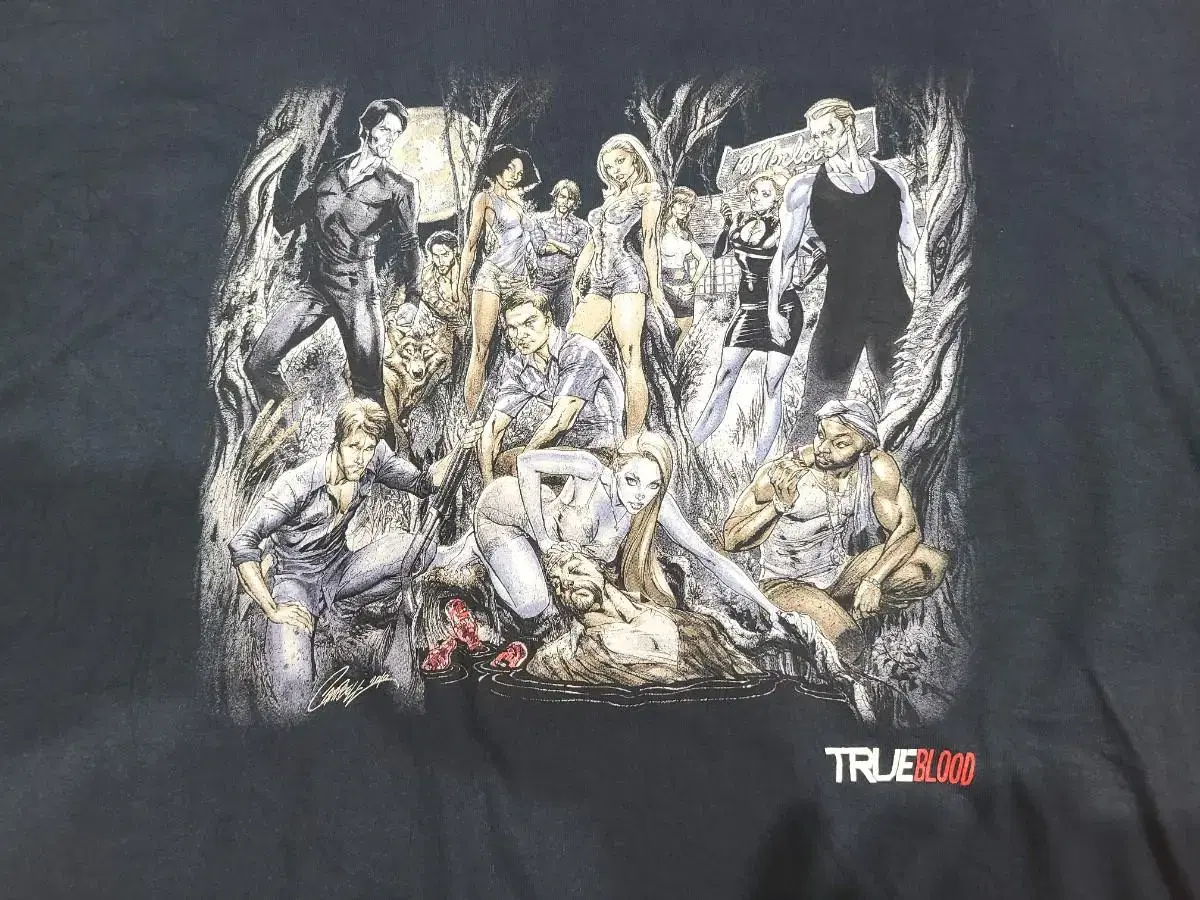 트루블러드 TRUE BLOOD 티셔츠