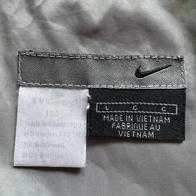 [L] 00s 나이키 NIKE 올드스쿨 빅스우시 반팔 바람막이 자켓