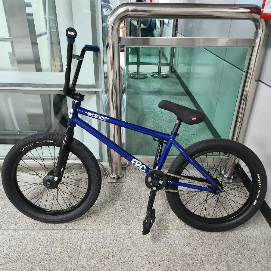 핏바이크 숏컷 V2 trans blue bmx (풀커스텀 상급구성)급쳐