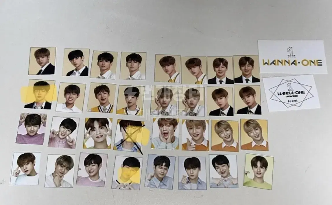 Wanna One Proof photo proof wts park jihoon daniel hwang minhyun seongwu sungwoon Jaehwan