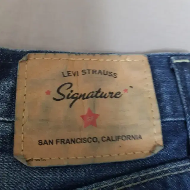 새제품 levis  시그니처 Strauss 데님진