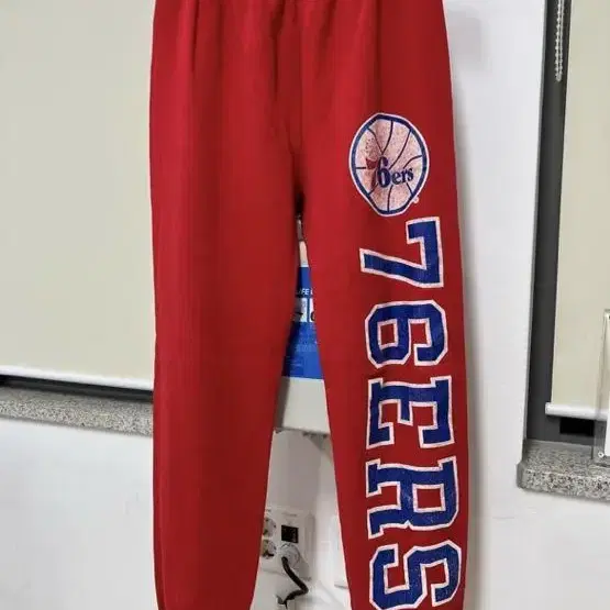 80s "MADE IN USA" "76ERS" 필라델피아 챔피온 스웻팬츠