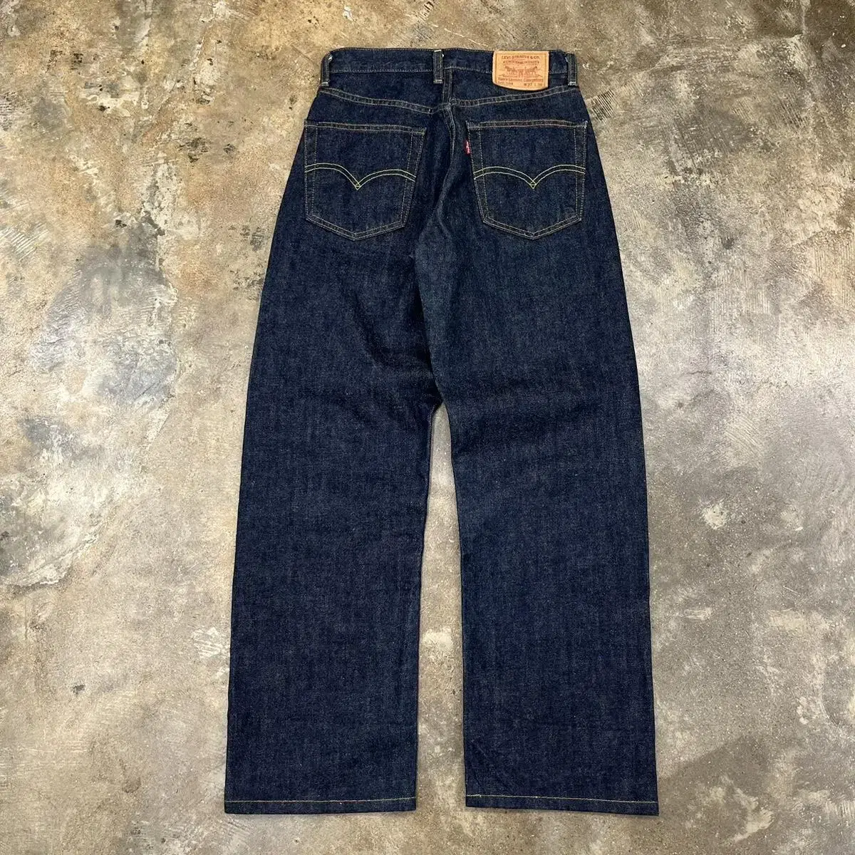 (정품) Levis 리바이스 JPN 504 진청 데님팬츠[27]