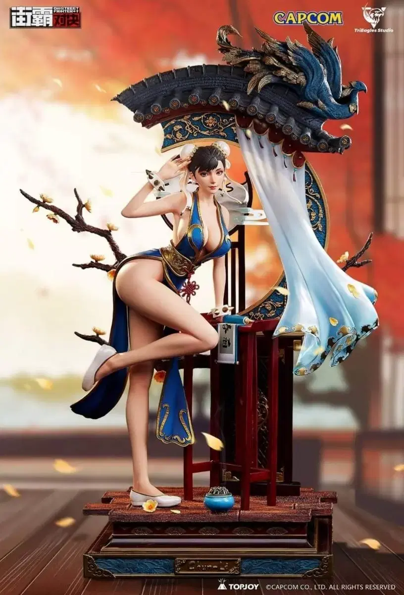 TriEagles Chun Li bloo Resin unsealed