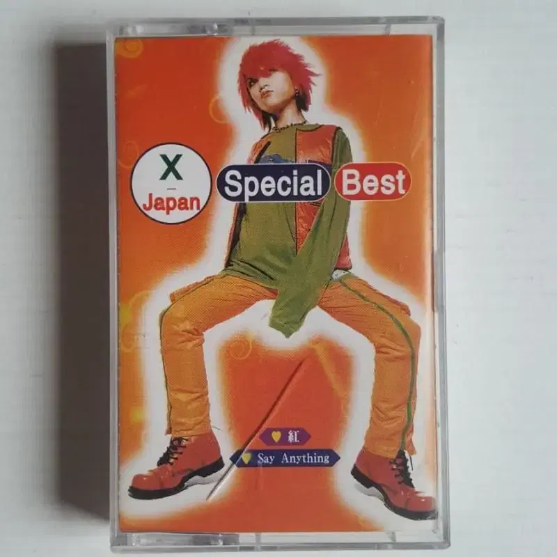 X-JAPAN BEST 카세트테이프