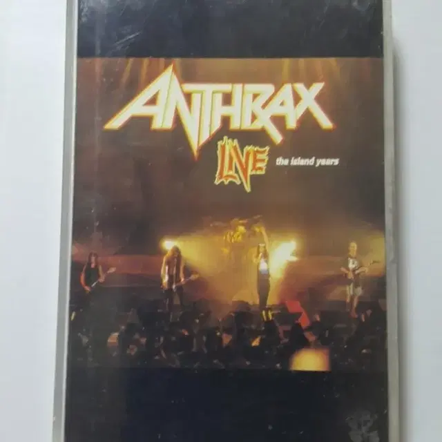 ANTHRAX 카세트테이프 3장