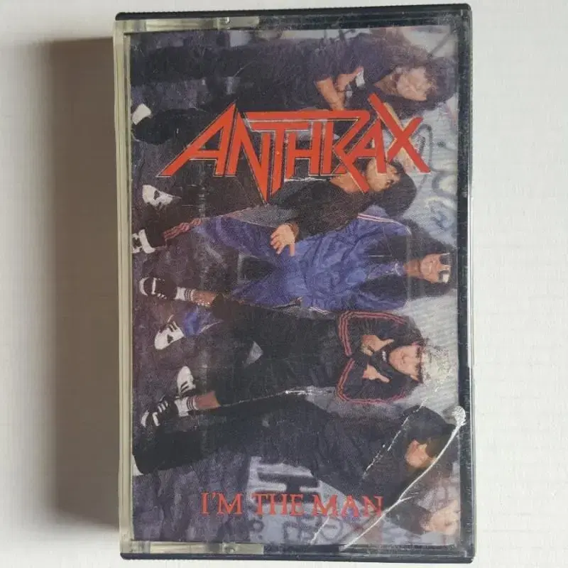 ANTHRAX 카세트테이프 3장