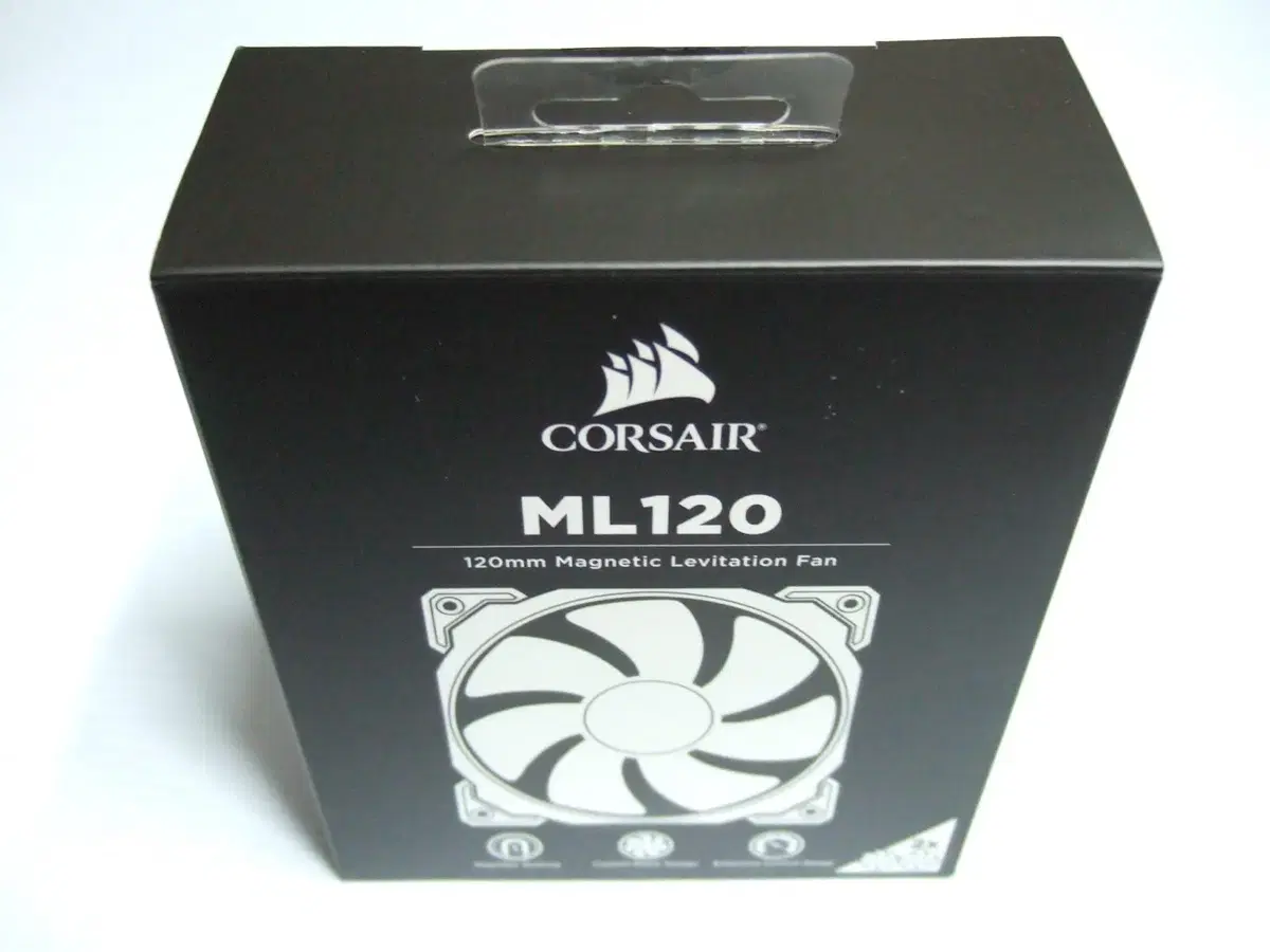 CORSAIR ML120 자기부양 FAN...미사용