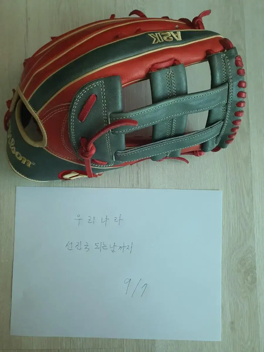 Wilson glove