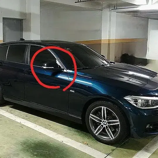 bmw 118d 사이드미러(빽미러)판매합니다