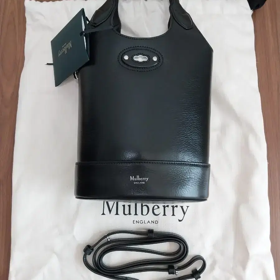 (새상품) MULBERRY 멀버리 스몰 릴리 블랙 토트백