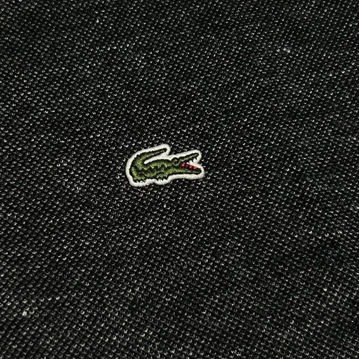 [ XL ] Lacoste 라코스테 다크그레이 헨리넥 티셔츠