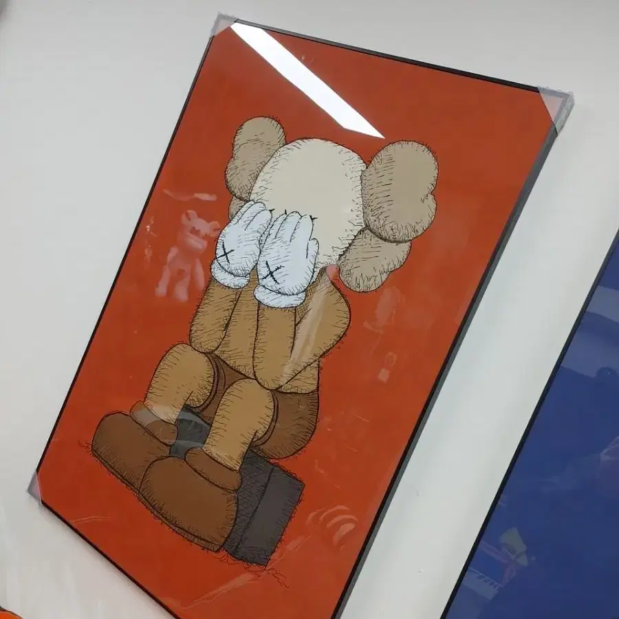 카우스 kaws 피규어 대형 그림 액자 팝아트 인테리어소품 인테리어액자