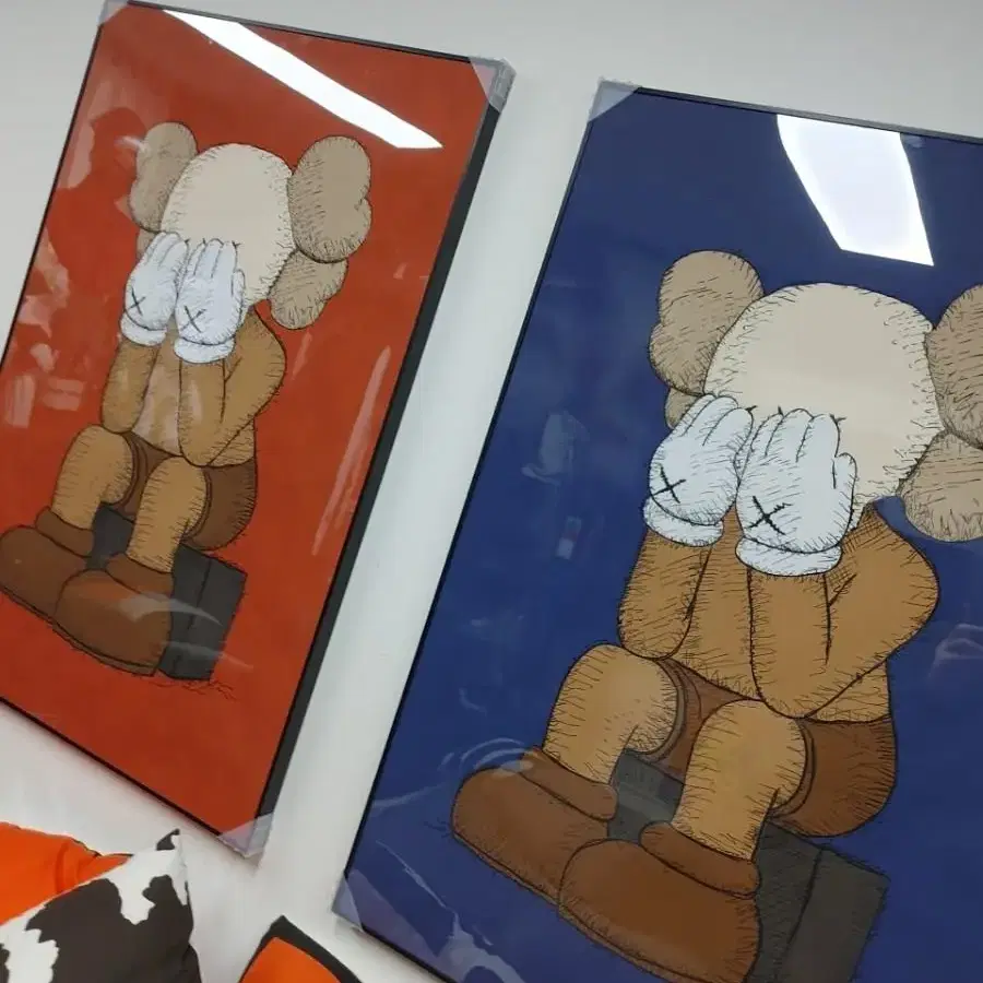 카우스 kaws 피규어 대형 그림 액자 팝아트 인테리어소품 인테리어액자