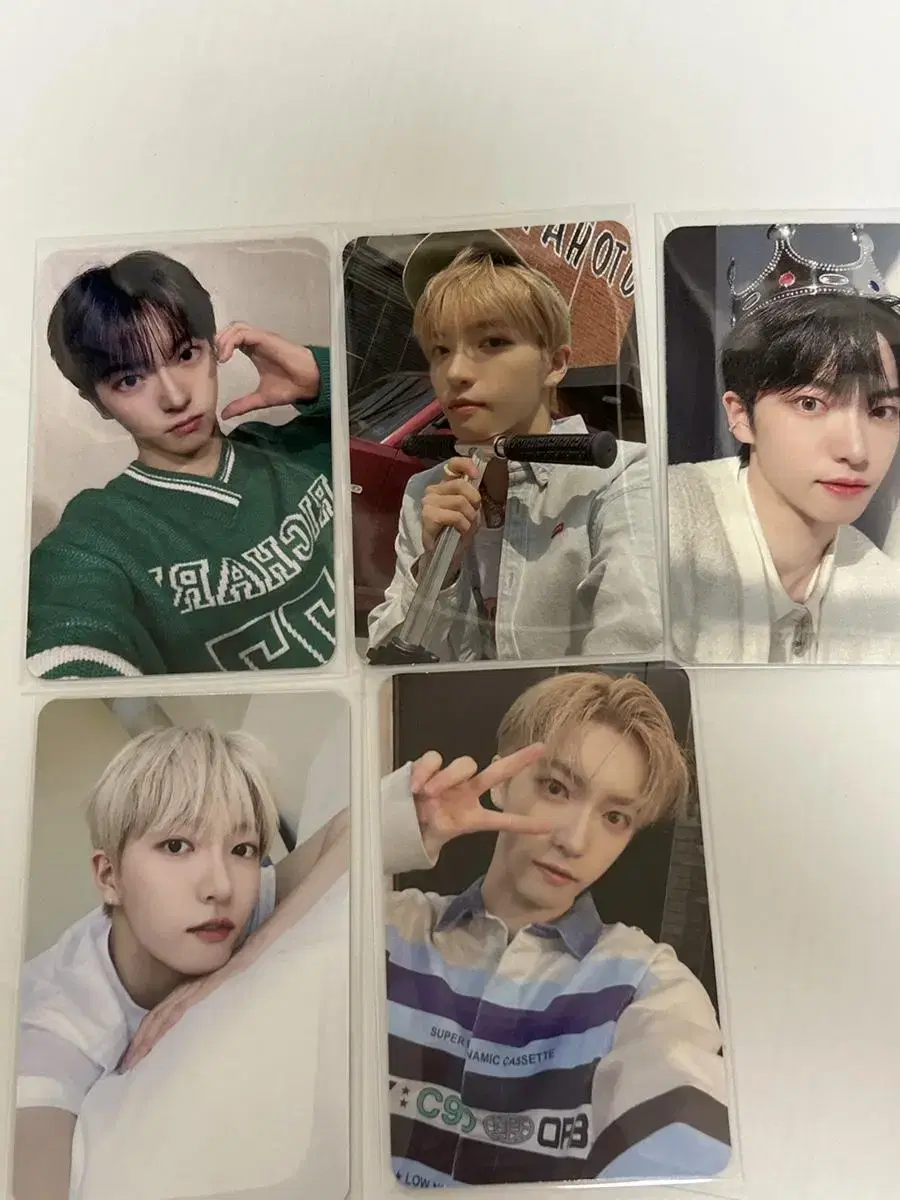 Mirae photocard sell park siyoung Kael junhyuk lien yoo douhyun Jang Yubin