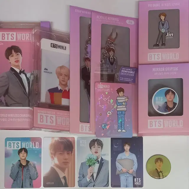 방탄 BTS WORLD 비월 굿즈, 포카 멤버별 분할