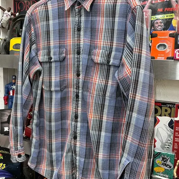 90s polo sport plaid shirt 폴로스포츠 셔츠