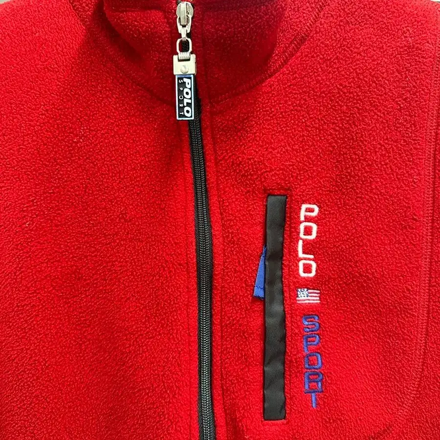 90s polo sport half zip 폴로스포츠 후리스 하프집업