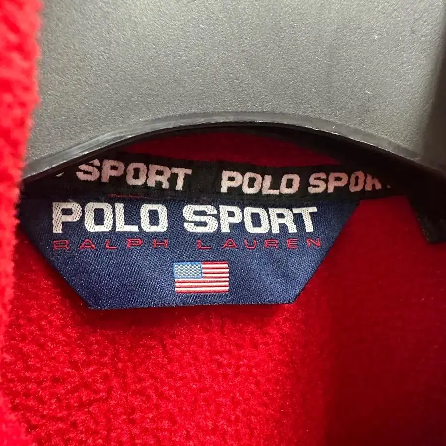 90s polo sport half zip 폴로스포츠 후리스 하프집업