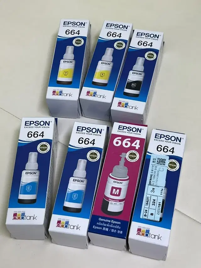 EPSON 엡손 664 정품 잉크 판매합니당