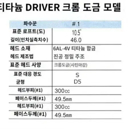 혼마 골프 3Star BIG-LB300cc 드라이버 헤드 10.5