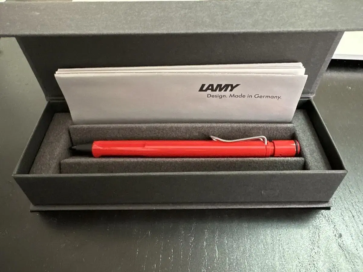 LAMY 라미 사파리 샤프 레드 0.5mm