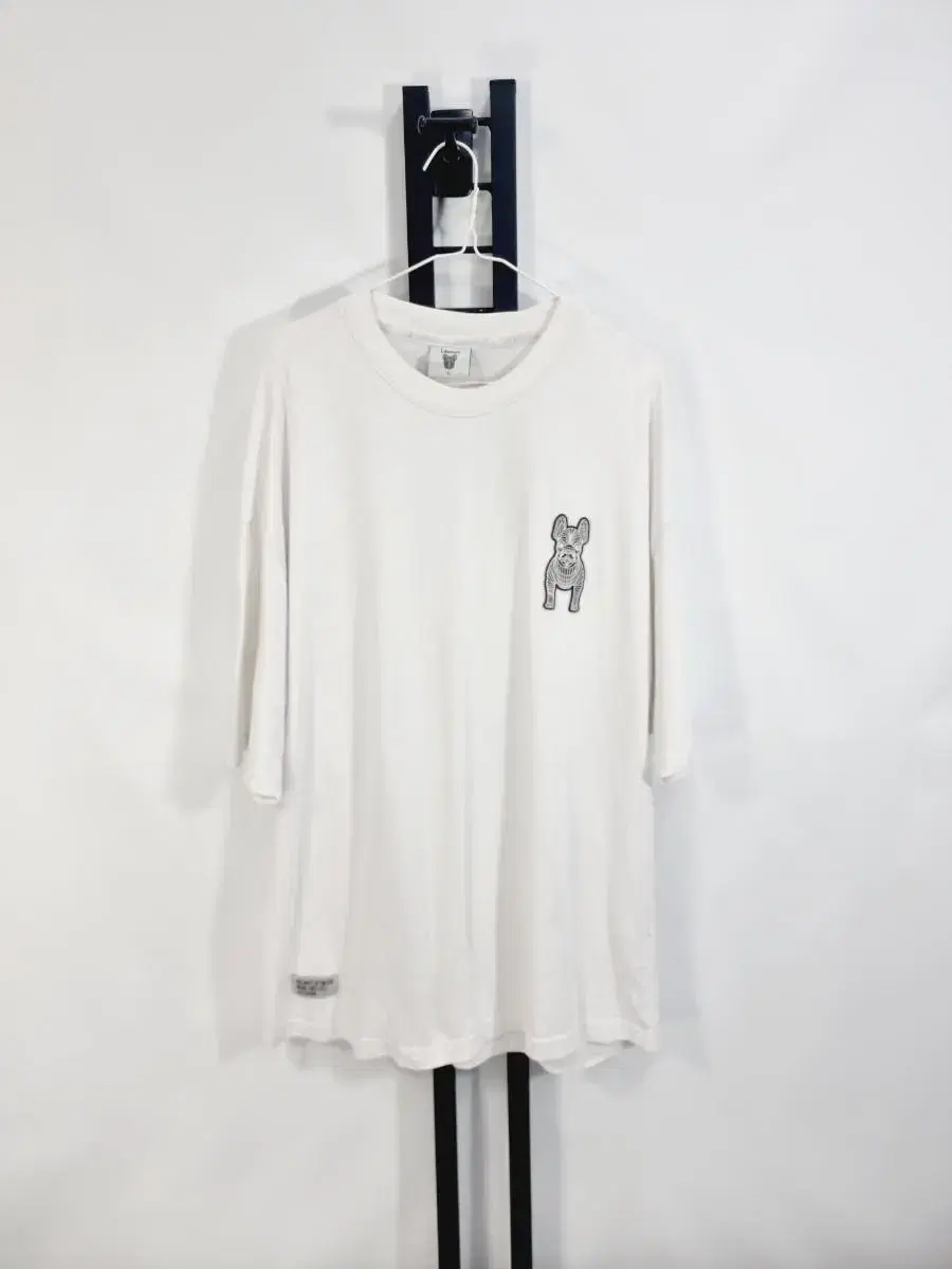 Life Work Vahn Short Sleeve T-Shirt White L Loose Fit