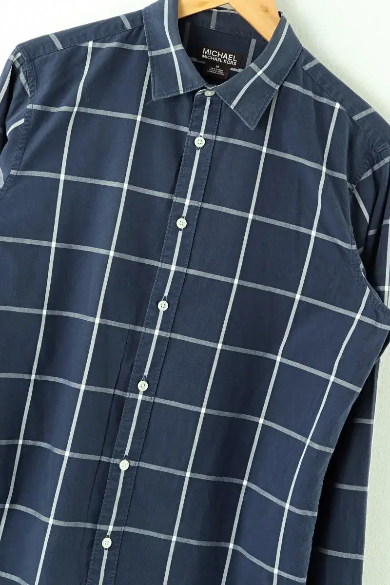 (XL) Michael Kors Shirt Southern Check Amecage Old School