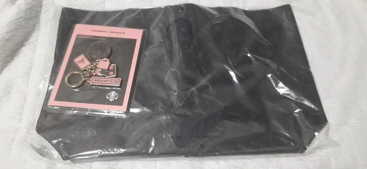 (무배)[BlackPink]Black Pink Starbucks Todd Bag & Keyring