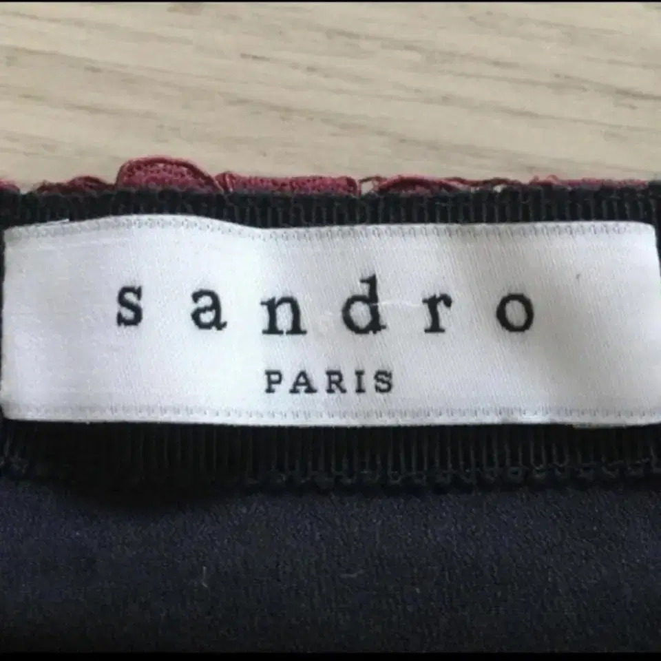 산드로 sandro 레이스 스커트