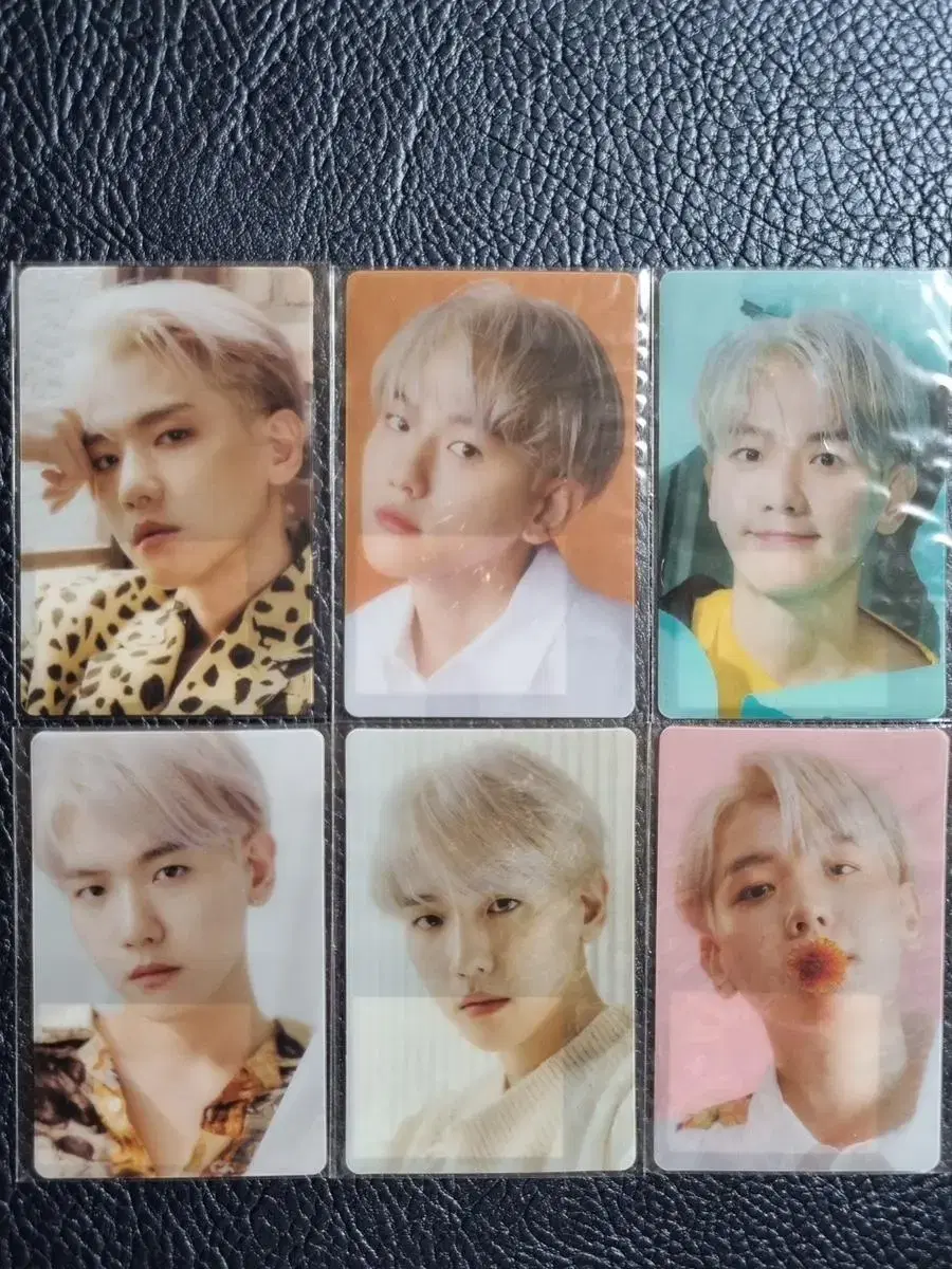 Baekhyun Transparent photocard Bulk for Japan only