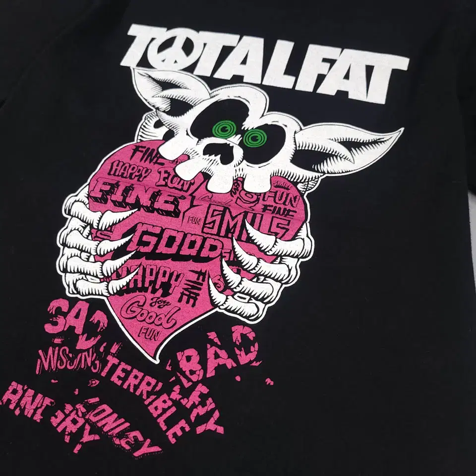 RX-RECORDS 블랙 TOTALFAT 일본 투어리스트 락밴드 락티 코