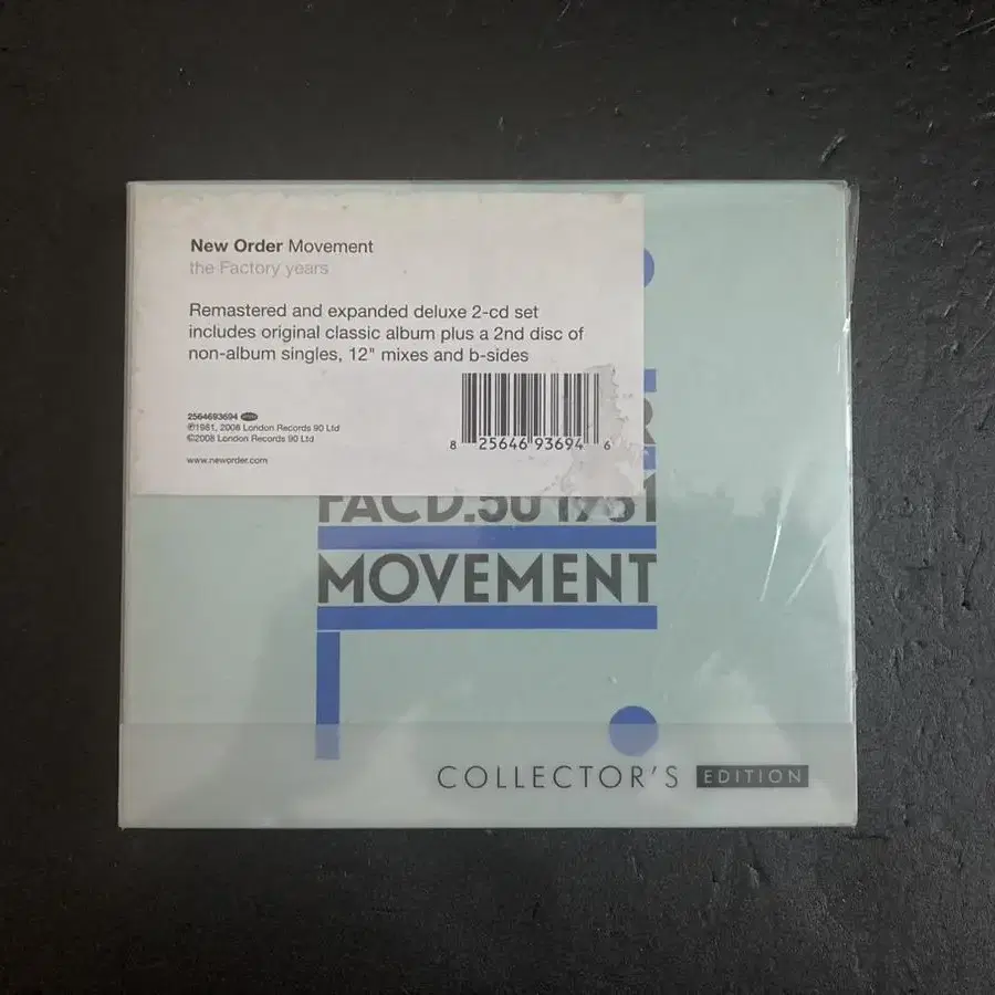 뉴 오더-Movement 컬렉터스 에디션 UK CD