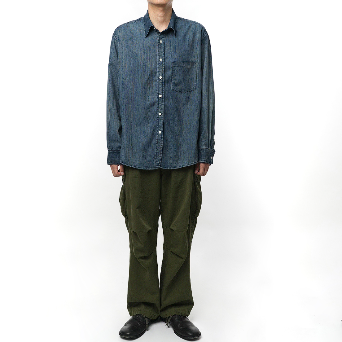 이얼즈어고 카고팬츠 M-74 WASHED CARGO PANTS [S]