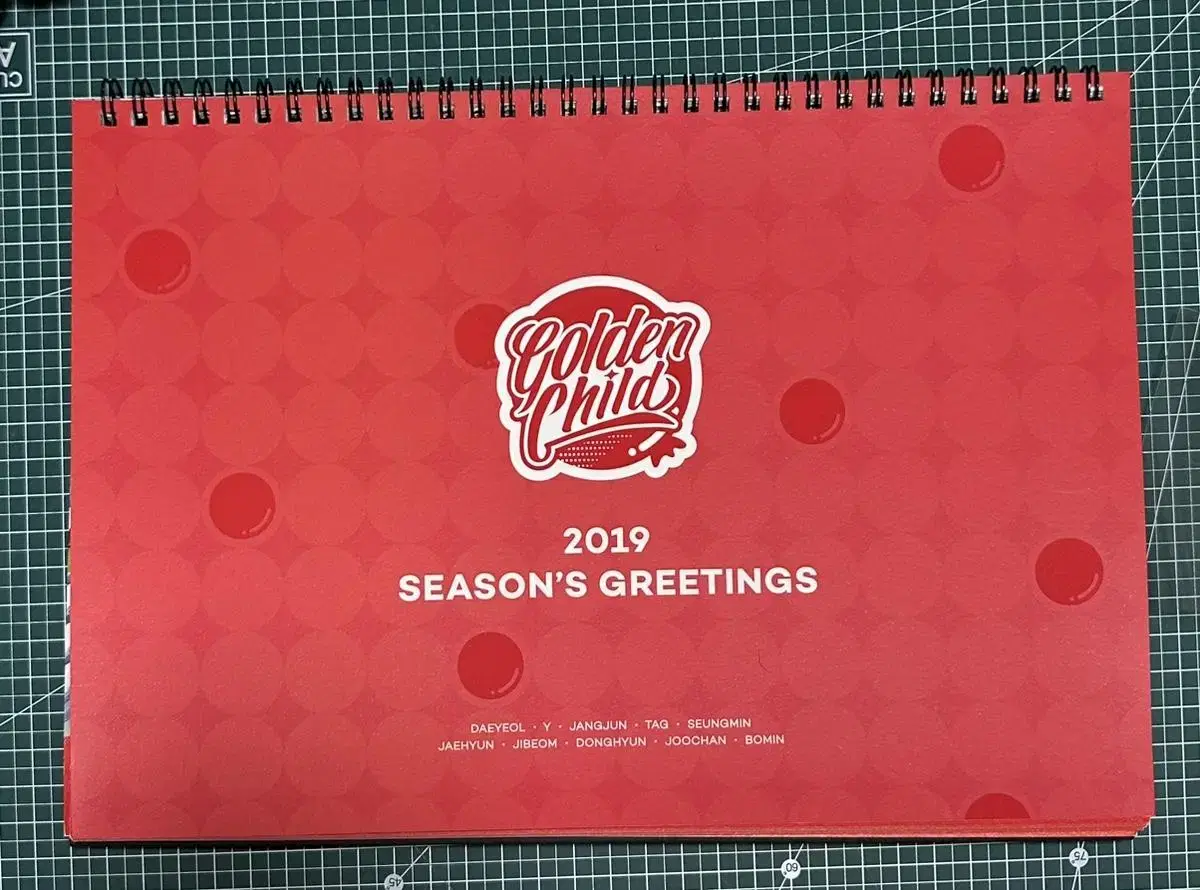 Golden Child seasons greetings Calendar