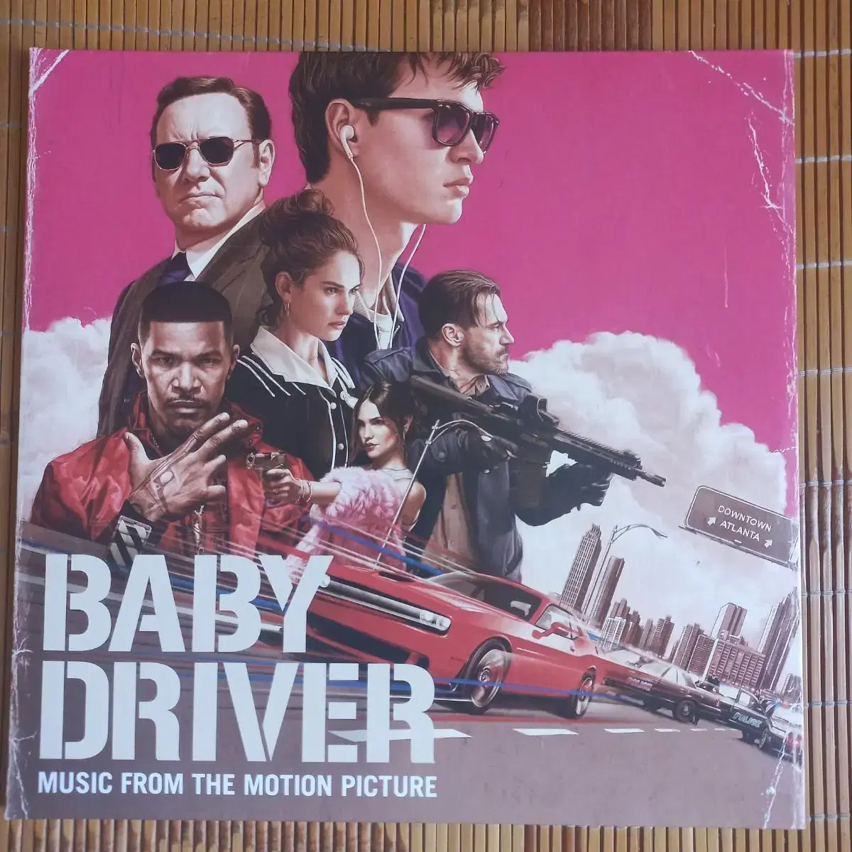 Lp중고 BABY DRIVER 2LP 음반 판매합니다.