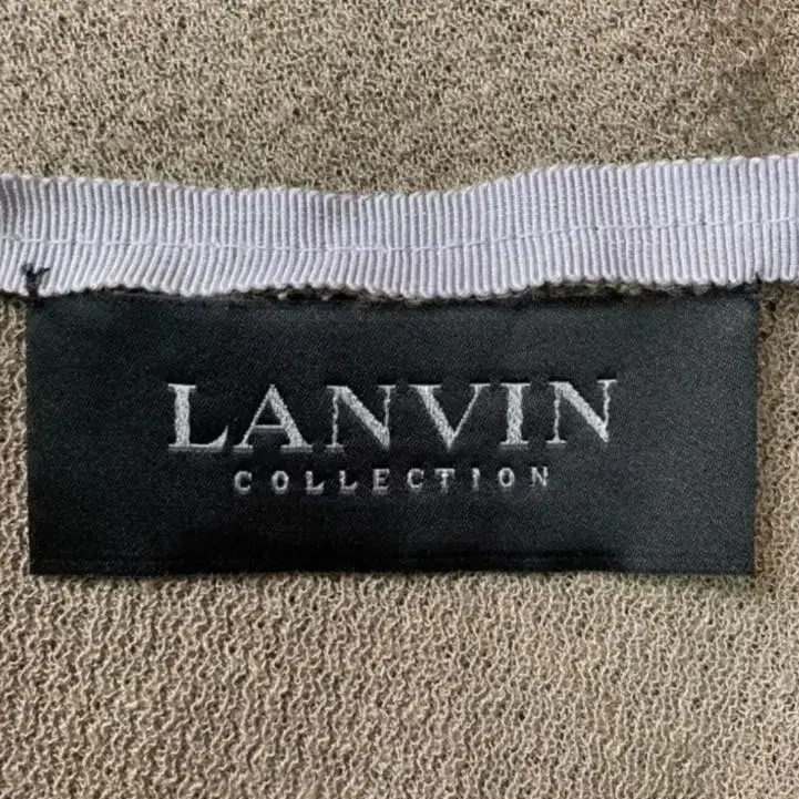 랑방컬렉션 LANVIN 언발란스 반팔니트