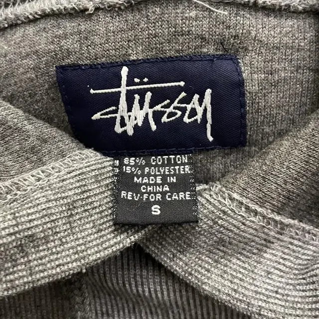 (M~L)90s stussy 스투시 빈티지 크라운 후드티 스웻셔츠