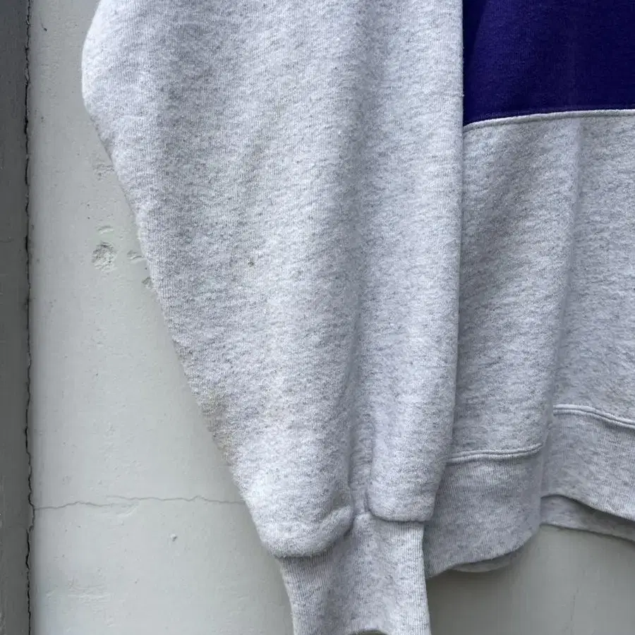 90s NUTMEG USA 3-TONE PLAIN SWEATSHIRT