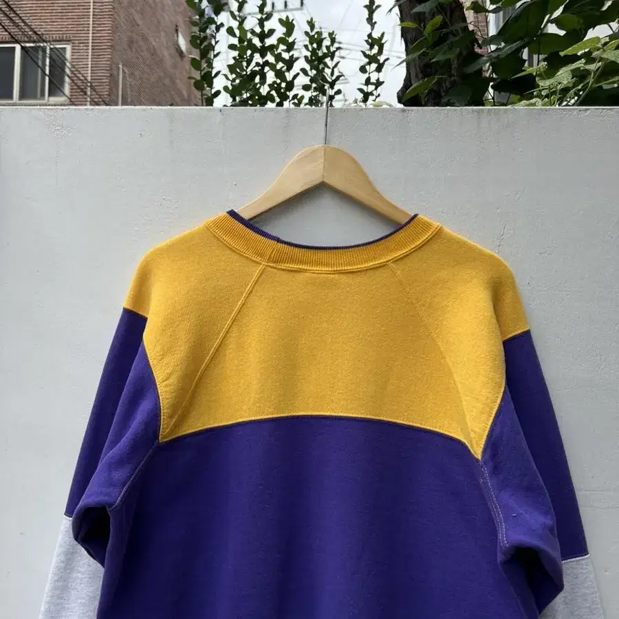 90s NUTMEG USA 3-TONE PLAIN SWEATSHIRT