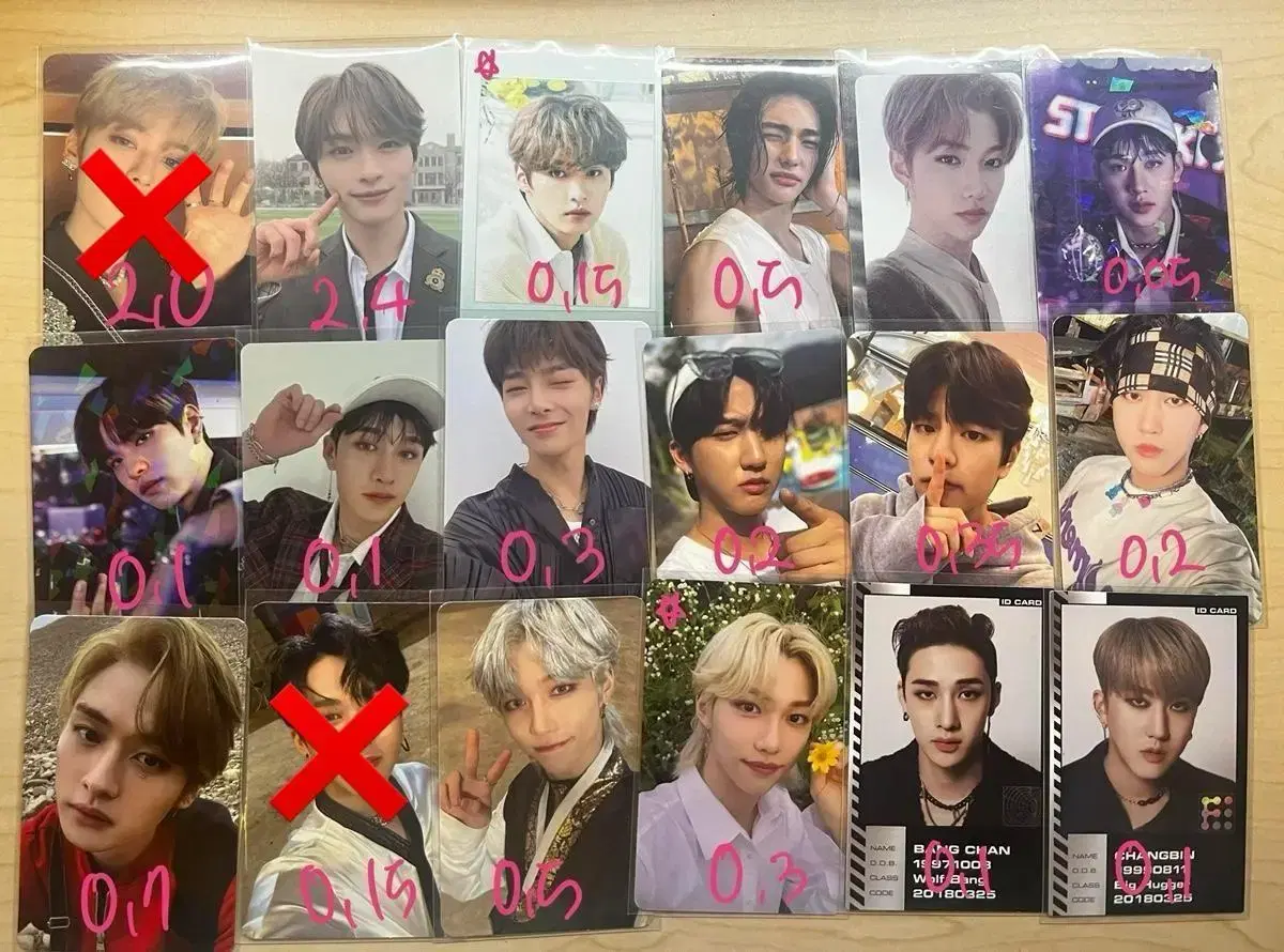 Skz photocard WTS