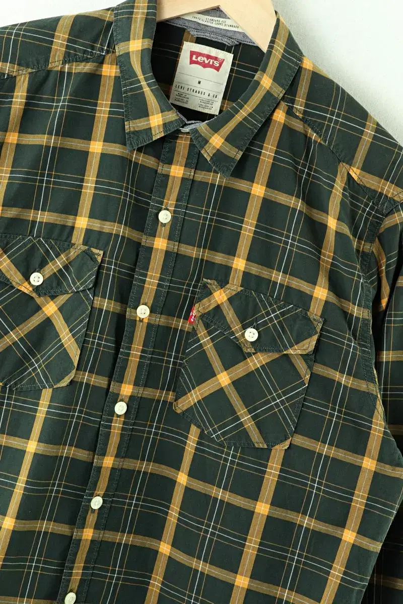 (XL) Levi's Shirt Southern Cotton Check Americana limited edition ioVintage