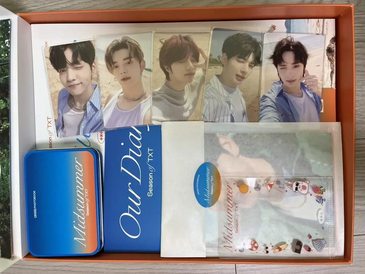 Sources txt Midsummer Sky Blue Deco wts soobin yeonjun beomgyu taehyun hueningkai