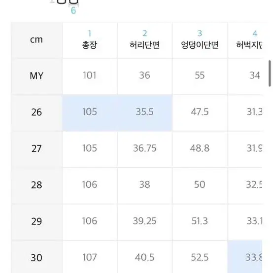 와이드 데님 팬츠 [스카이 블루] 26