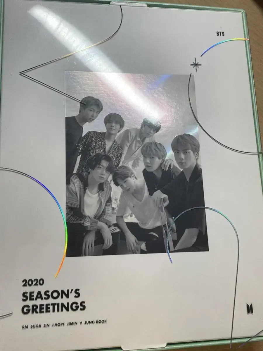 BTS 2020 season's greetings kim taehyung Lenticular