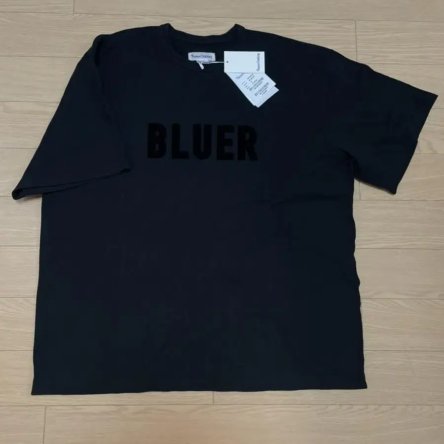 (XL) 네이머클로딩 BLUER 반팔 블랙