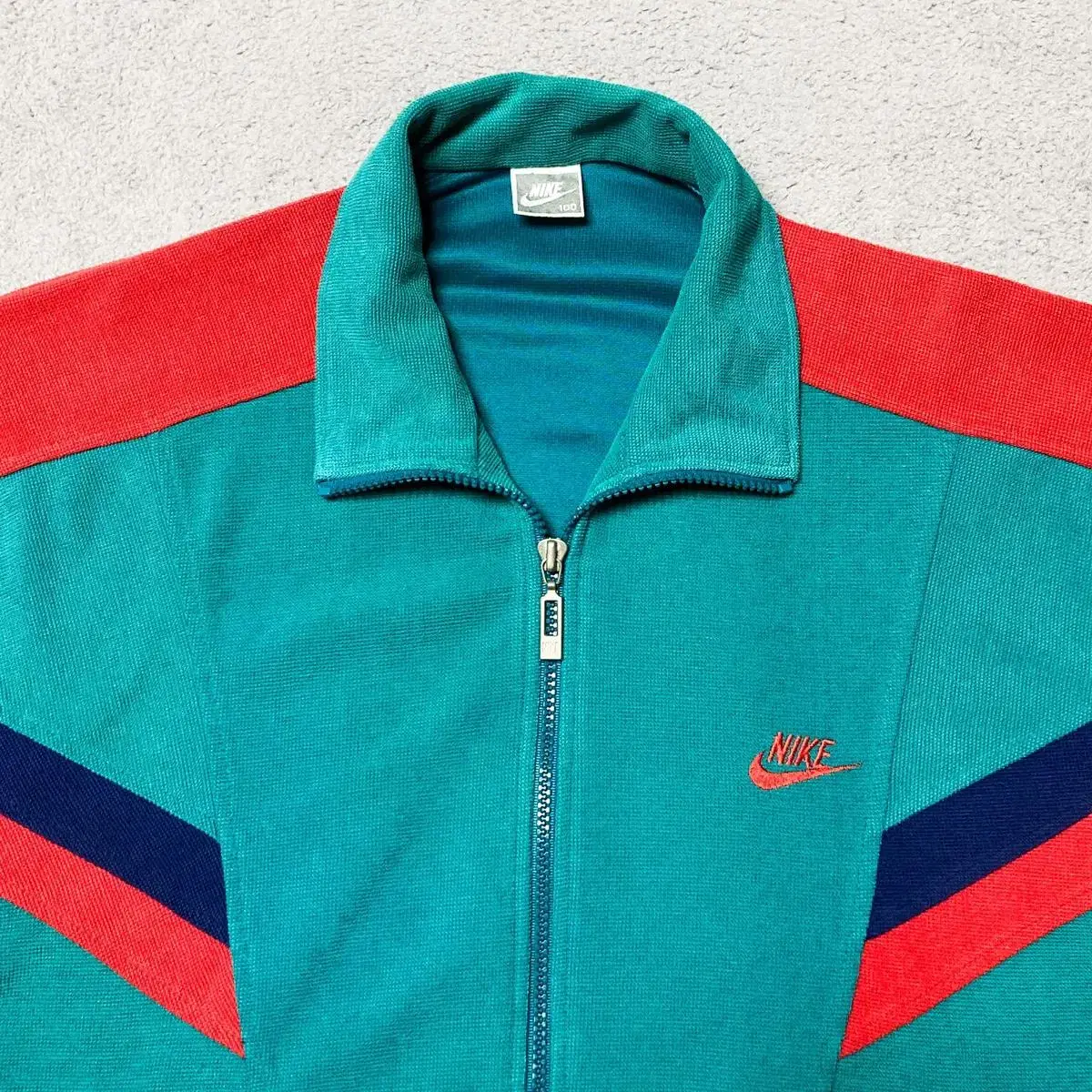 NIKE 나이키 90s 삼나스포츠 올드스쿨 배색 트랙탑 져지